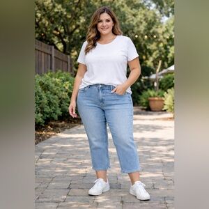 Eddie Bauer Cropped Jeans Size 18 EUC